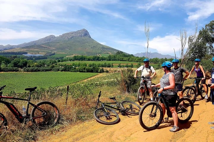 E-Bike Stellenbosch to Franschhoek: Winelands Cycling Tour with Wine Tasting photo 1