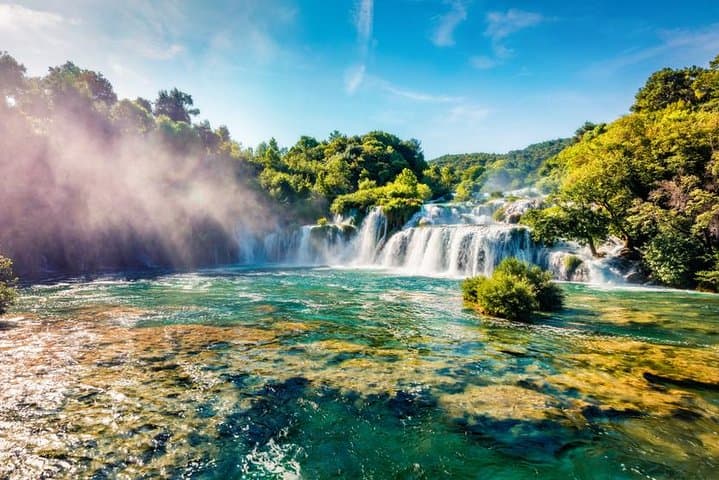 Krka Waterfalls & Skradin Day Tour from Trogir — Skradinski Buk & Boat Ride