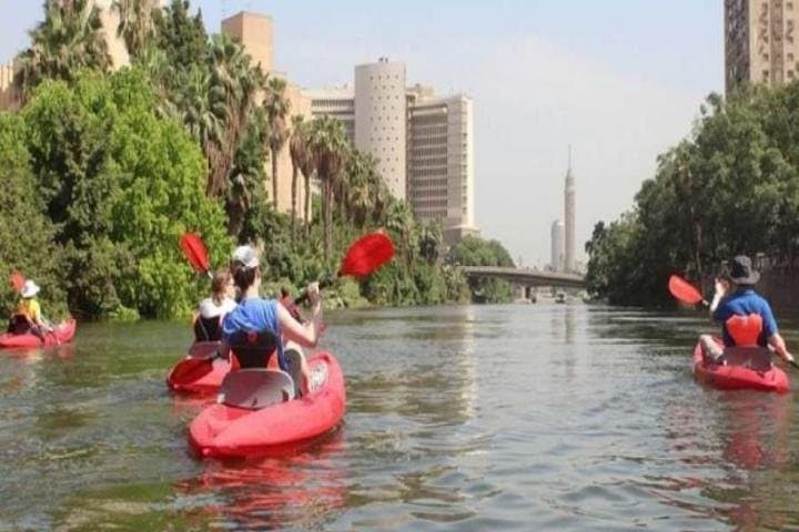 Kayak the Nile in Cairo: Guided Urban Paddling Tour