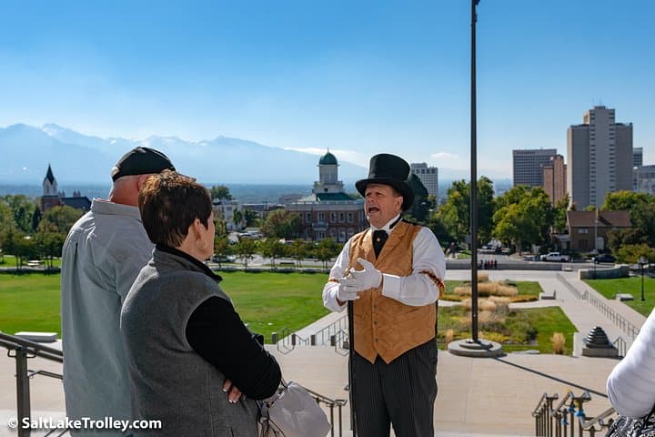 Salt Lake City Trolley Tour: Live Theatrical Sightseeing with Three Performers photo 4