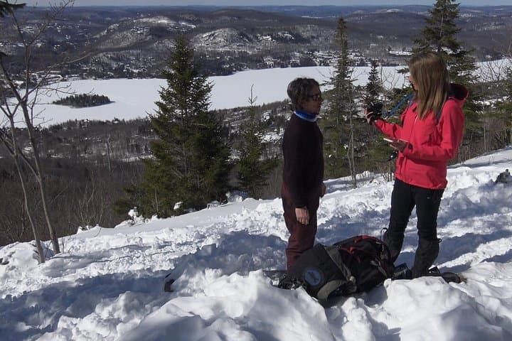 Fire Man Guided Snowshoe Tour in Mont-Tremblant: Winter Snowshoe Experience photo 3