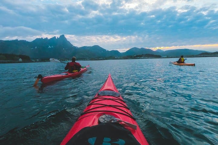 Sea Kayak Trip in Lofoten — Paddle Beneath Sheer Peaks