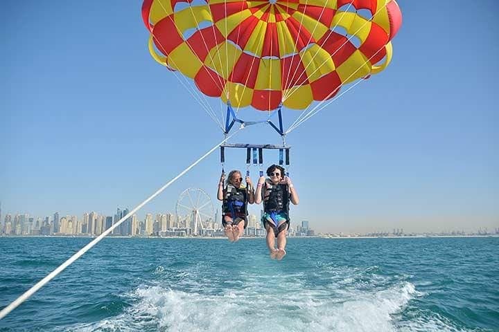 Dubai Marina Parasailing: Bird's-Eye Skyline Flight Over The Palm photo 2