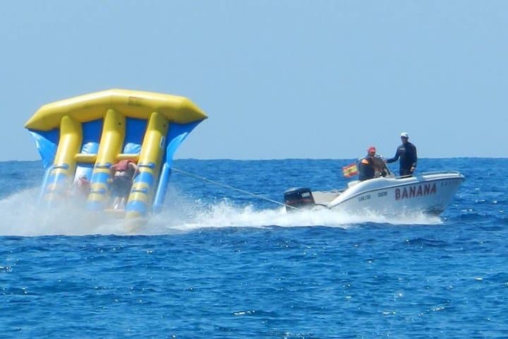 Fly Fish in Benidorm: Towed Inflatable Adrenaline Ride Over the Mediterranean