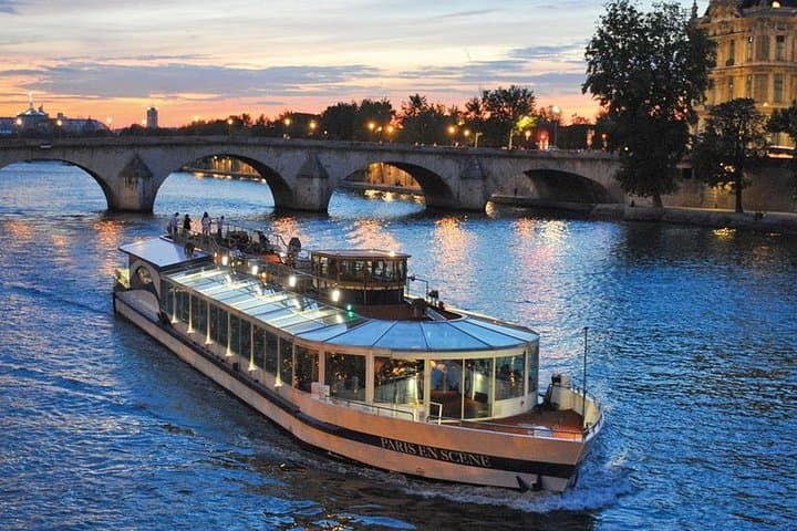 Seine River 3-Course Dinner Cruise — Evening Views from Bir-Hakeim photo 6