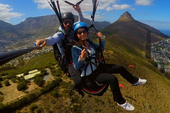 Tandem Paragliding Over Cape Town: Signal Hill Flights with Table Mountain Views photo 3