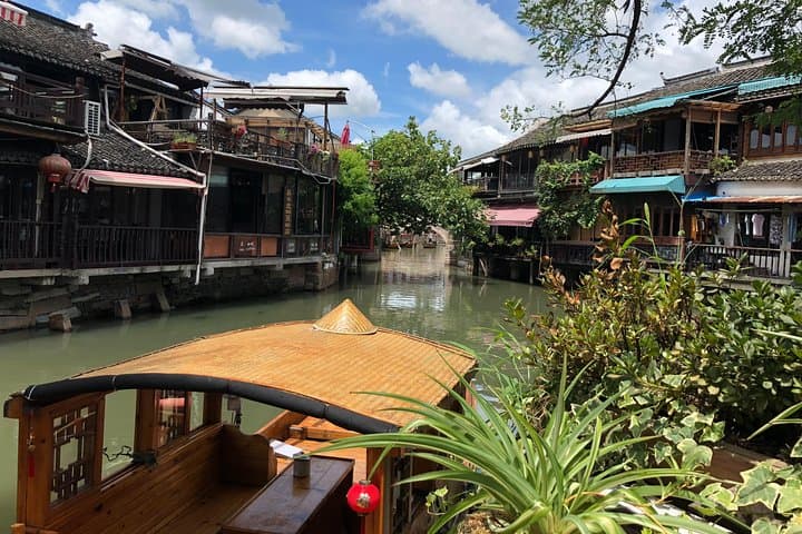 Zhujiajiao Water Town Day Tour from Shanghai: Gondola, Garden & Local Lunch photo 3