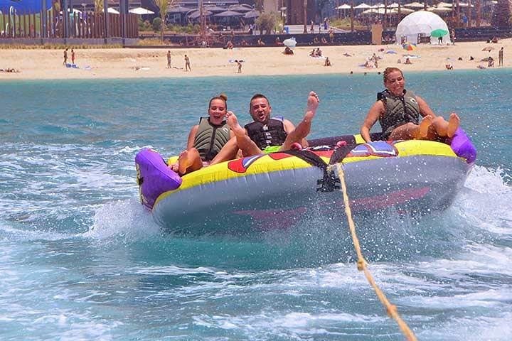 Dubai Marina Inflatable Rides: Banana, Donut & Fly Fish Thrills photo 6