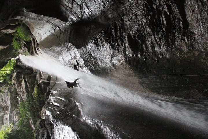 Canyoning Angon: Abseils, Slides and Waterfalls Overlooking Lake Annecy photo 3