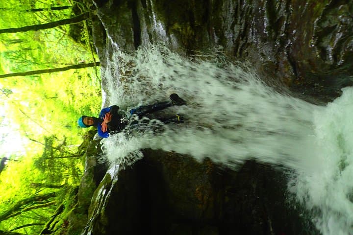 Canyoning Angon: Abseils, Slides and Waterfalls Overlooking Lake Annecy photo 5