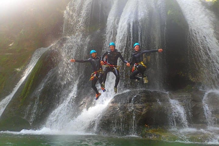 Canyoning the Furon: Waterfalls, Slides and Caves in the Vercors photo 4