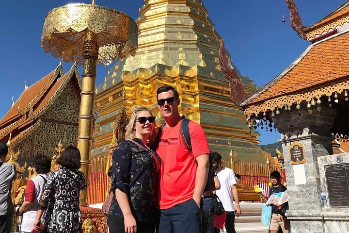 Chiang Mai to Chiang Rai: Private Day Tour to Doi Suthep, White Temple & Blue Temple photo 3