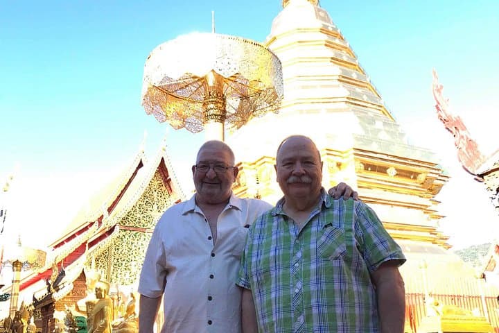 Doi Suthep Alms & Wat Phra That Private Chiang Mai Tour — Tak Bat and Warorot Market photo 2