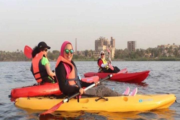Kayak the Nile in Cairo: Guided Urban Paddling Tour photo 2
