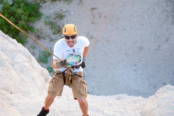 Costa Azul Zipline and Rappelling Adventure in Cabo — 7 Zips, Suspension Bridge & Tequila Tasting photo 3