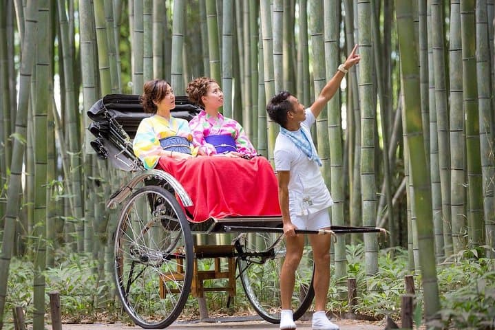 Sagano Rickshaw & Walking Tour: Insider Access to Arashiyama's Bamboo Grove photo 2