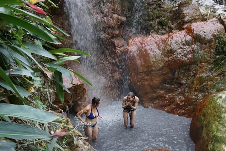 Rainforest Waterfall Adventure Near Soufrière — Hike to Sapphire Falls & Mineral Pools