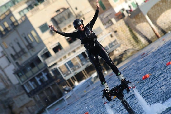 Flyboard Full Flight (30 min) in Malta — Lift Above the Mediterranean