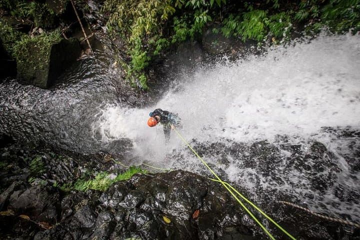 Anahata Canyon Canyoning in Bali — Rappels, Jumps & River Gorges