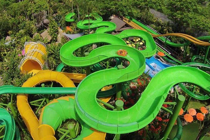 Bali Waterbom, Spa & Jimbaran Sunset Seafood Dinner — Private Full-Day Experience