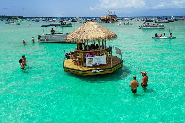 Crab Island Tiki Boat Cruise: 3-Hour Sandbar Adventure in Destin photo 3