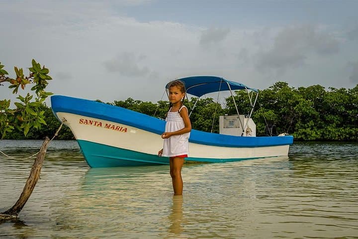 Nichupte Lagoon Wildlife Boat Tour: Mangroves, Crocodiles & Sunset in Cancun photo 4