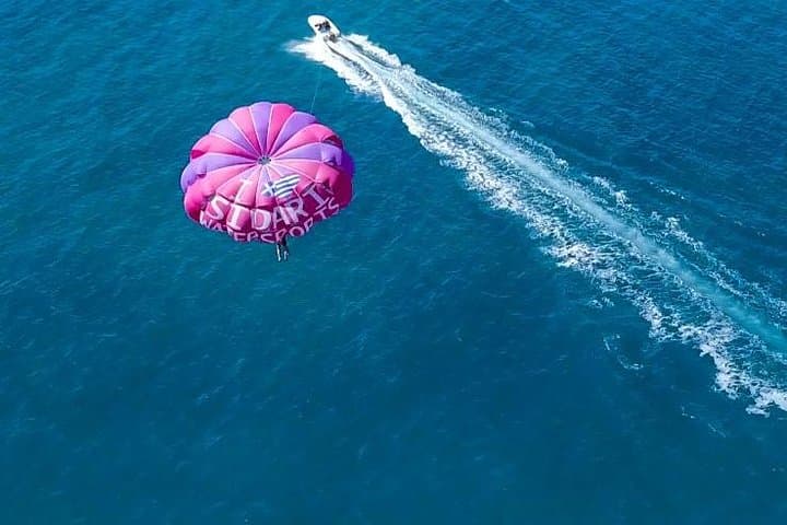 Parasailing Over Sidari and Canal d’Amour: Tandem Sea Launch & Touch‑and‑Go Dip photo 4
