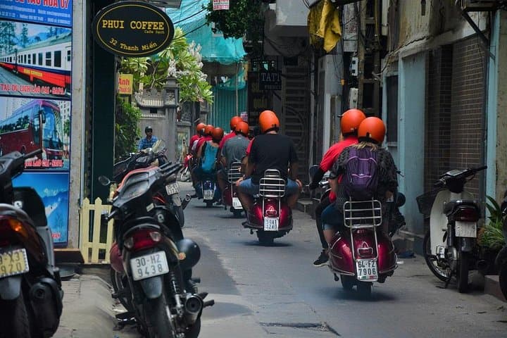 Hanoi Vintage Vespa Night Food Tour — Old Quarter Street Eats by Scooter photo 2