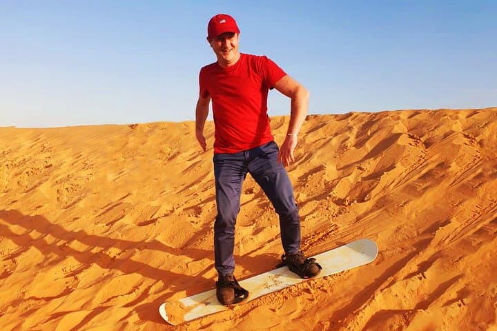Dubai Morning Desert Safari: Dune Bashing, Sandboarding & Camel Ride photo 4