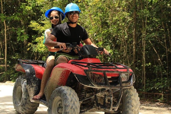 Riviera Maya Jungle Quad, Horseback & Zipline Adventure with Cenote Swim photo 6