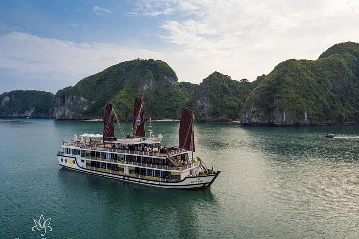 Orchid Cruise Halong Bay 2-Day Luxury: Lan Ha Bay, Cat Ba & Cave Trails photo 1