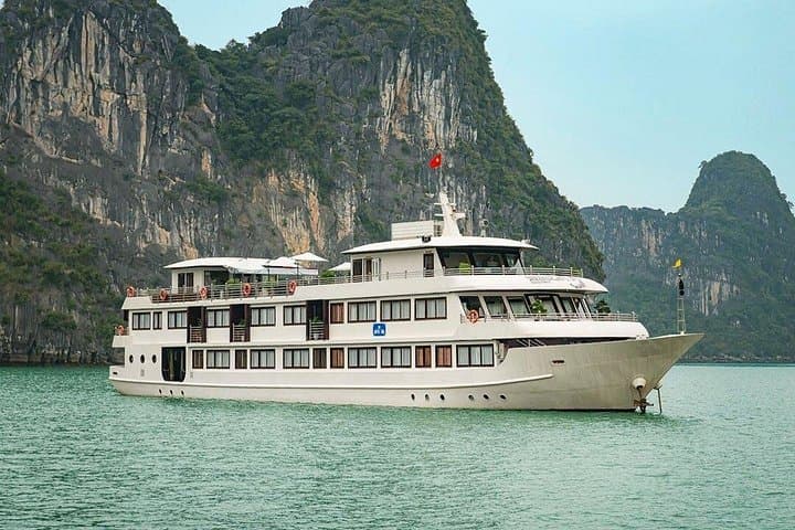 Halong Bay 2-Day 5-Star Cruise — Kayaking, Caves & Sunrise Sundeck photo 2