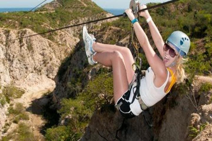 Costa Azul Zipline and Rappelling Adventure in Cabo — 7 Zips, Suspension Bridge & Tequila Tasting photo 2