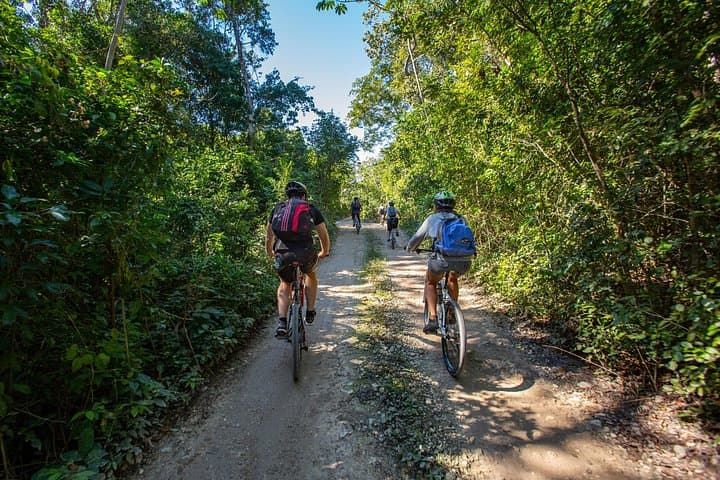 Tulum Cenotes Trail: Jungle Bike Tour, Snorkel & Zipline with Lunch photo 3