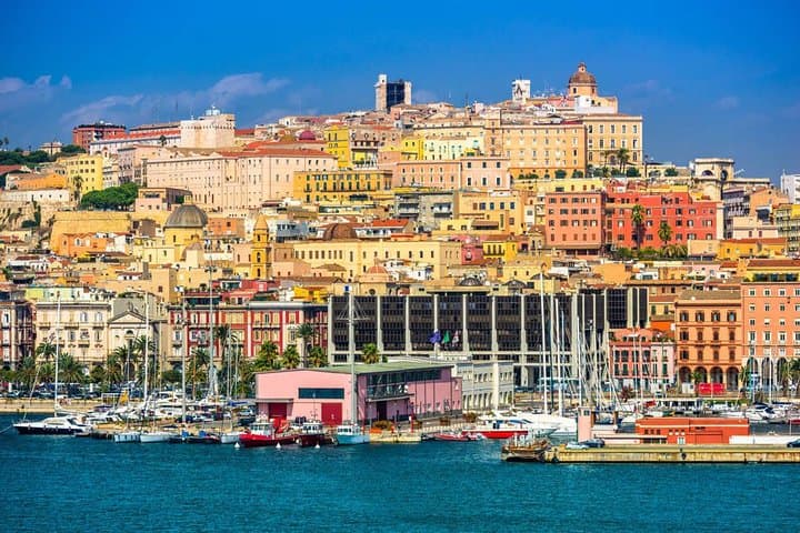 Panoramic and Old Cagliari Tour — Monte Urpinu, Flamingos & Castello Walk