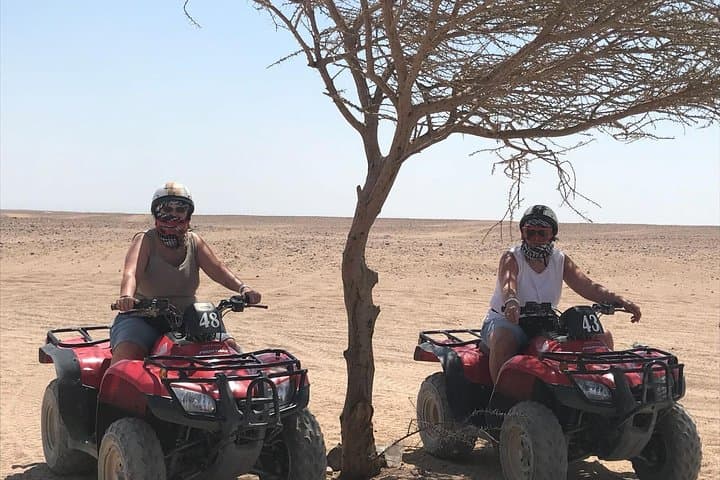Hurghada Desert Quad Safari: 3-Hour ATV Ride, Bedouin Tea & Camel Experience photo 3