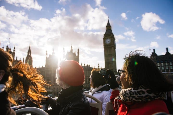 London After Dark: Open-Top Evening Bus Tour of the City's Landmarks