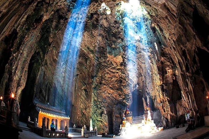 Explore Marble Mountains: Pagodas, Caves & Non Nuoc Stone Village Tour photo 2