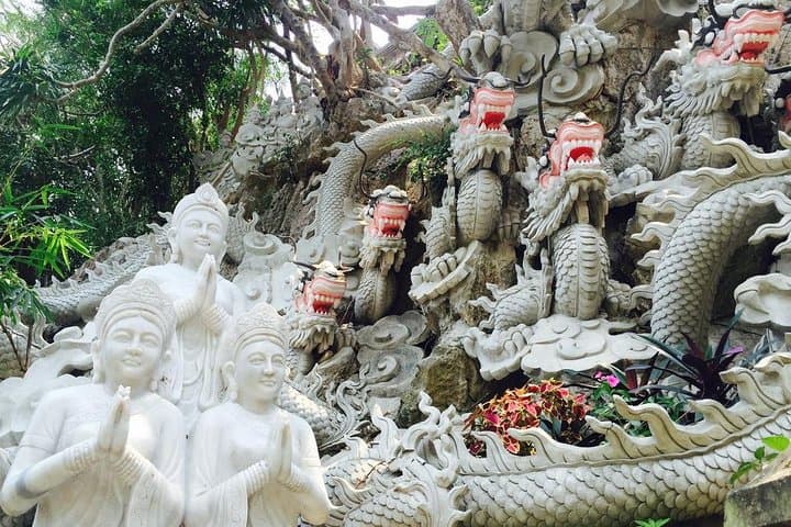 Explore Marble Mountains: Pagodas, Caves & Non Nuoc Stone Village Tour photo 5