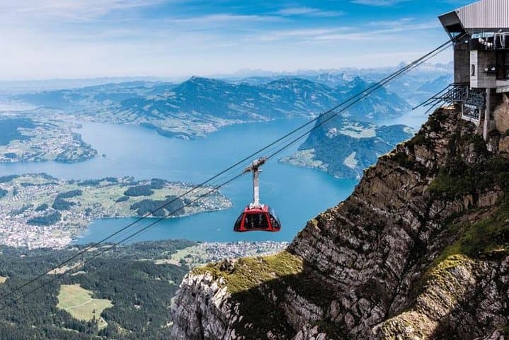 Mt Pilatus Day Trip from Zurich — Lake Lucerne Cruise, Dragon Ride & World’s Steepest Cogwheel