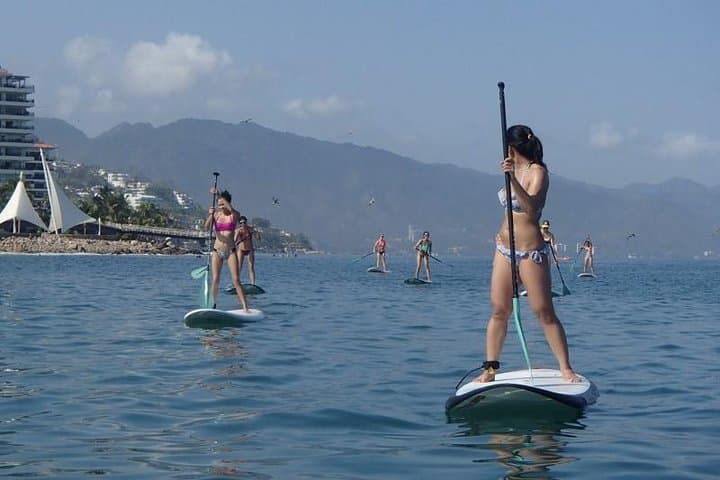 Stand-Up Paddleboard Lesson on Puerto Vallarta's Malecon photo 3