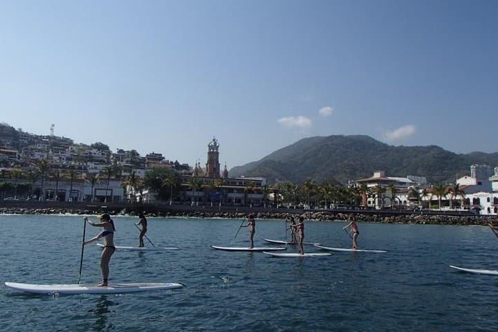 Stand-Up Paddleboard Lesson on Puerto Vallarta's Malecon photo 4