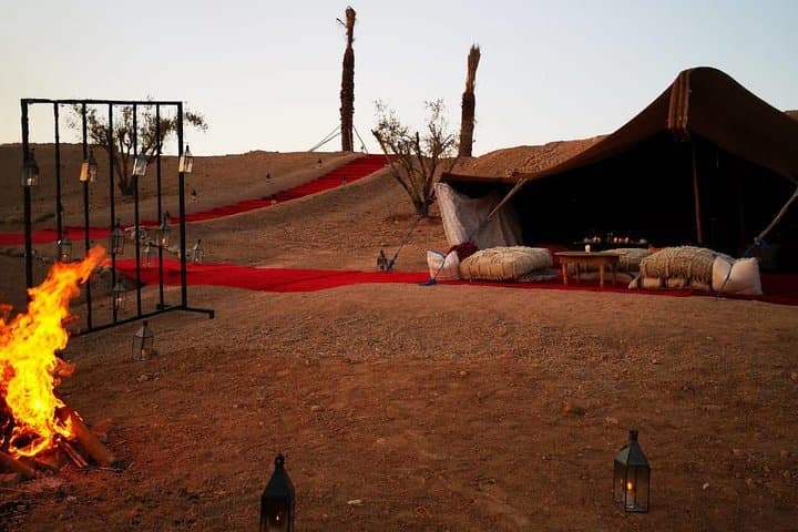 Agafay Desert Camel Ride and Magical Dinner Near Marrakech photo 4