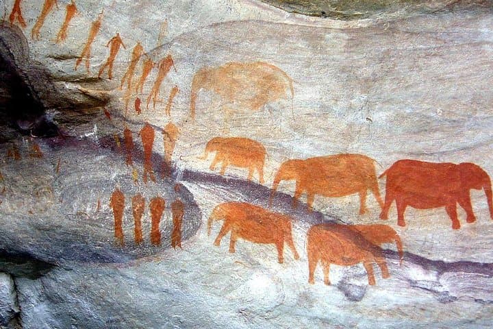 Giant's Castle Cave Paintings & Mandela Capture Site Day Tour from Durban