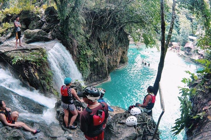 Badian Canyoneering and Kawasan Falls Private Tour — Cebu River Gorge Adventure photo 4