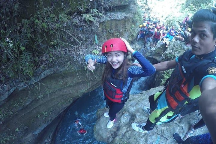 Badian Canyoneering and Kawasan Falls Private Tour — Cebu River Gorge Adventure photo 5