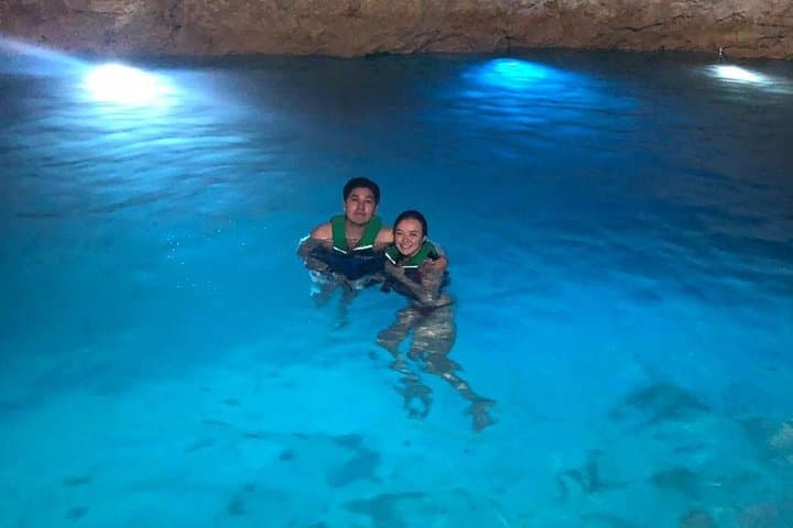 Cenotes Santa Bárbara Day Trip from Mérida — Horse-Drawn Trucks, Bikes & Crystal Pools