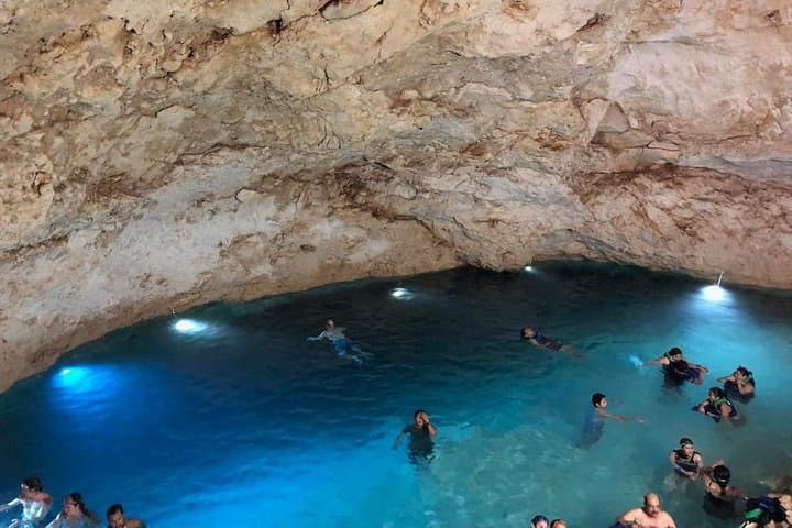 Cenotes Santa Bárbara Day Trip from Mérida — Horse-Drawn Trucks, Bikes & Crystal Pools photo 3