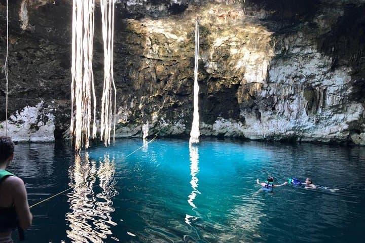 Cenotes Santa Bárbara Day Trip from Mérida — Horse-Drawn Trucks, Bikes & Crystal Pools photo 5