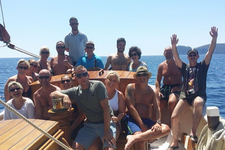 Sail the Tall Ship Andrea Jensen from Alghero: Lunch, Wine & Capo Caccia photo 6
